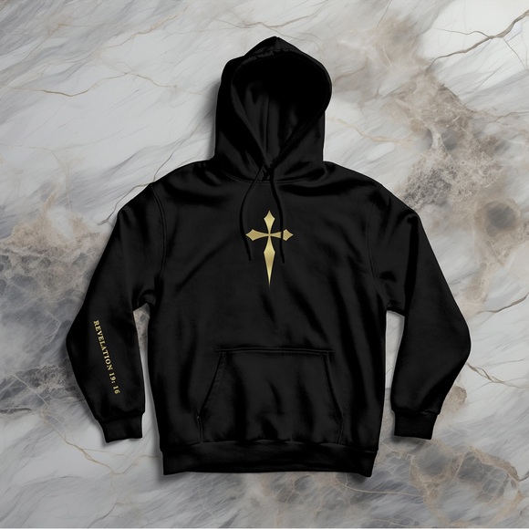 Men’s Hoodie Jesus Is King Christian Faith Bible Verse Sweatshirt - Picture 2 of 4